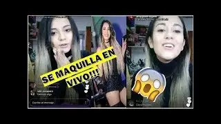 AMY GUTIERREZ LA BARBIE DE SON TENTACION  SE MAQUILLA ANTES SU PRESENTACION CHOZA NAUTICA