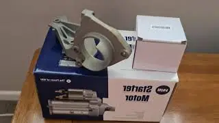 How to fit an electric start to a Yamaha 25hp two stroke pull start outboard. (Part one)
