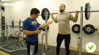 maxer.dk: Back Squat (gammel version - se ny i beskrivelsen)