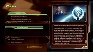Mass Effect 2: Pt 14, Codex Part 1 