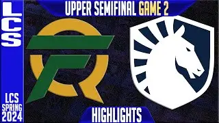 FLY vs TL Highlights Game 2 | LCS Spring 2024 Playoffs Semi-final | FlyQuest vs Team Liquid G2