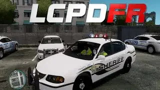 GTA IV : LCPDFR 1.0 - Sheriff Traffic unit Patrol