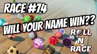 MARBLE RACING - RACE 74 - WILL YOUR NAME WIN 