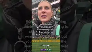 Baylor fan gets her heart broken at end of TCU game 🤣 #shorts
