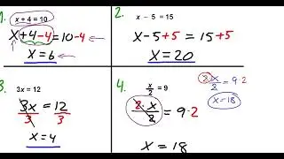 Matematik Nivå 1b   Algebra   Lektion 3   Ekvationer