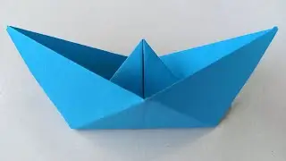 How To Make a Paper Boat ⛵ | Easy Origami for Beginners