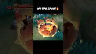 Terizla vs Dyrroth: The Ultimate EXP Lane Battle! | Mobile Legends