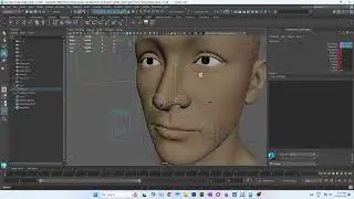 🧑&zwj;🎨 Human Face Rig with Joints | Maya Rigging
