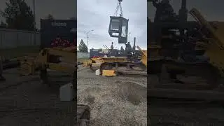 монтаж кабины шантуй сд 16#shantui