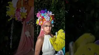 first time making pipe cleaner flowers, gentle monster bouquet collection as inspo #gentlemonster