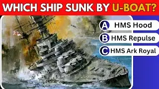 🌊 Викторина по кораблям Второй мировой войны! 🛳️ Проверьте свои знания об исторических кораблях и...