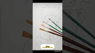 Naruto Drawing Tutorial: Mastering the art of the Homage #shorts #youtubeshorts #naruto 💥👱