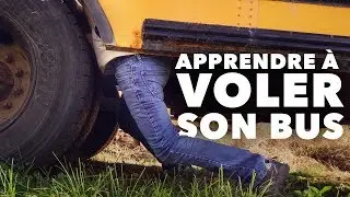 😱D&Eacute;MARRER LE BUS SANS LES CL&Eacute;S ! 🚌conversion de notre bus scolaire am&eacute;nag&eacute; #28