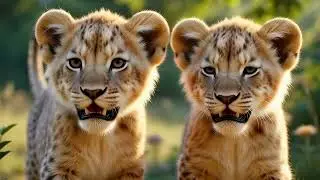 Brave Lion Cub Saves His Brother 🦁💥 | Emotional 3D Animated #Short Story