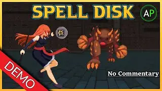 Spell Disk - No Commentary - DEMO - Steam Next Fest - ArahorPlays