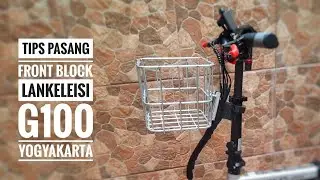 Pasang Front Block di E Bike Lankeleisi G100