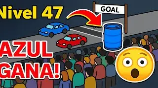Brain Test - Nivel 47 El Azul Debe Ganar Esta Carrera