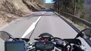 Exploring Eifel national park (germany) Yamaha MT-07!!