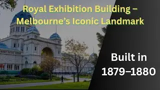 Royal Exhibition Building | Melbourne&rsquo;s Iconic Landmark #historical #australia #tourist #youtube 