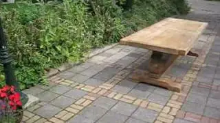 Kloostertafel | Kasteeltafel | Oud hout | Uniek