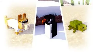 SUPER CUTE Animal Mods For Minecraft 1.15.2! | Mod Reviews And Tutorials | TheDiamondGirl