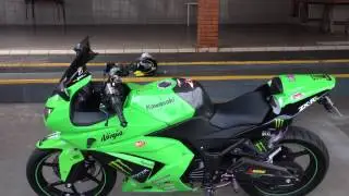 Kawasaki ninja 250R - akrapovic slip on -  acessorios