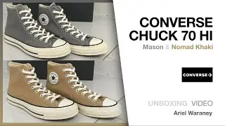 Converse Unboxing [Chuck 70 Hi | Mason & Nomad Khaki]