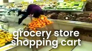 Grocery Store Shopping Cart - Jackass: The Movie