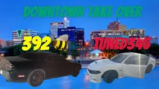 Cutting up in traffic with a 392 and 345 #hellcat #srt #392 #345 #hemi #reckless #392hemi  