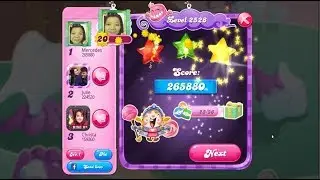 Candy Crush Saga 2528   |   Hard Level   |   3-Star ⭐⭐⭐