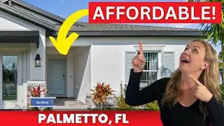 New Palmetto Homes For Sale, Tour M/I Homes Sentinel Floor Plan in Trevesta