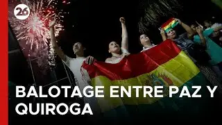 🇧🇴 BOLIVIA | Rodrigo PAZ y Jorge QUIROGA disputar&aacute;n el balotage para ser PRESIDENTES