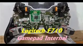 Logitech F710 wireless gamepad internal circuit in Hindi(इस video से आप Logitech F710 board को देखे)