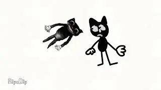 Nextbot cartoon cat vs lenny cat/lenny face cartoon cat