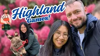 Our first ever Scottish Highland Games! Vlog 11