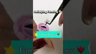 Satisfying fanning🥰 Using VAVALASH premium lashes🙌🏻