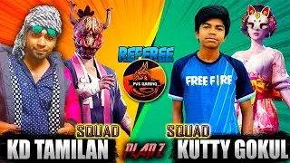 Kutty Gokul & Slumber Queen Vs Kd Tamilan & Headshot Hari😱 | PVS GAMING REFEREE PLAN Z WHO WILL WIN