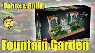 LEGO Unbox & Build - Fountain Garden