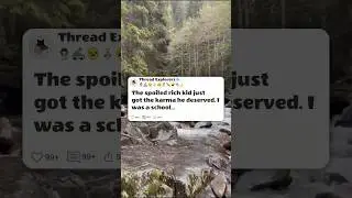 The spoiled rich kid JUST got the karma HE DESERVED! #reddit