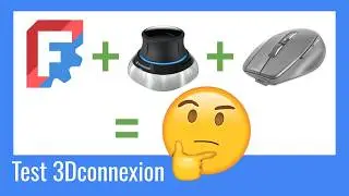 J'ai Test&eacute; une SpaceMouse et une CadMouse avec FreeCAD