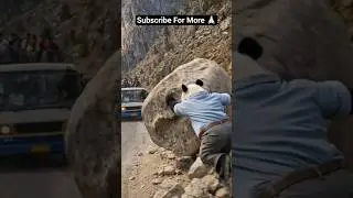 Panda Bravely Saves a Moving Bus! 🔥 emonational and lovely story of Pandaaa