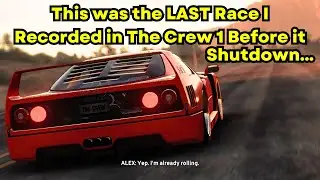 The LAST Race I Could Record in The Crew 1 Before it Shutdown&hellip; & Miss it!!
