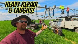 Heavy Lifting, Broken Couplers, and a Whole Lotta Laughs! Pivot Repair