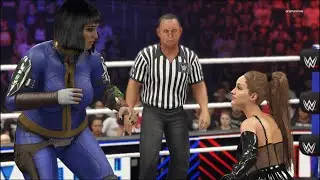 Ариана Гранде против Лары Валентайн &mdash; WWE 2K24