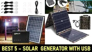 Top 5 Best Solar Generator With USB in 2025