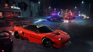 5,000,000 REPS IN ONE NIGHT | NFS HEAT | COP CHASE ON HONDA NSX TYPE-R | 4K 60FPS