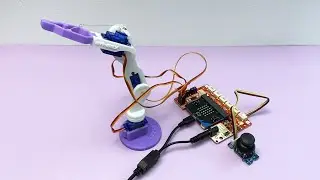 How to Build a Simple Robotic Arm Using REKA:BIT and Joystick