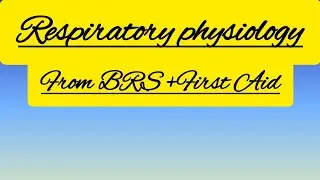 Respiratory Physiology Lecture 3 (Lung and chestwall Properties) For Fcps Part 1 +JCAT
