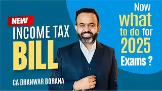 Budget and New Tax Law will apply for 2025 & 2026 Exams ????
