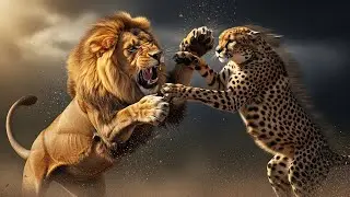 Lion vs Cheetah | Who is the True War Legend of the Jungle